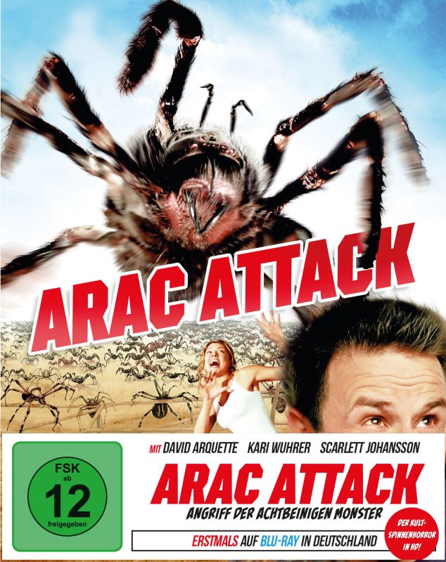 Arac Attack - Angriff der achtbeinigen Monster - Uncut Mediabook Edition  (DVD+blu-ray) (A)