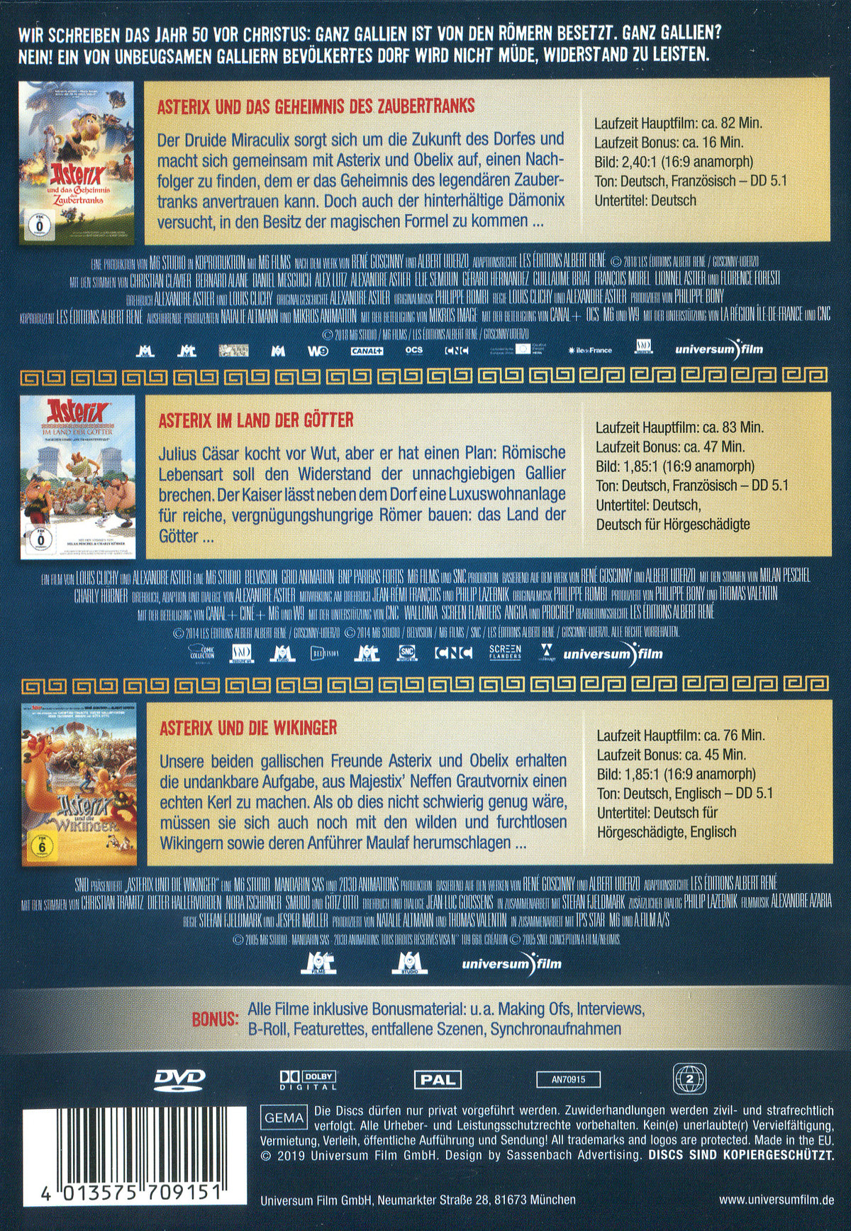 Asterix 3er-Box