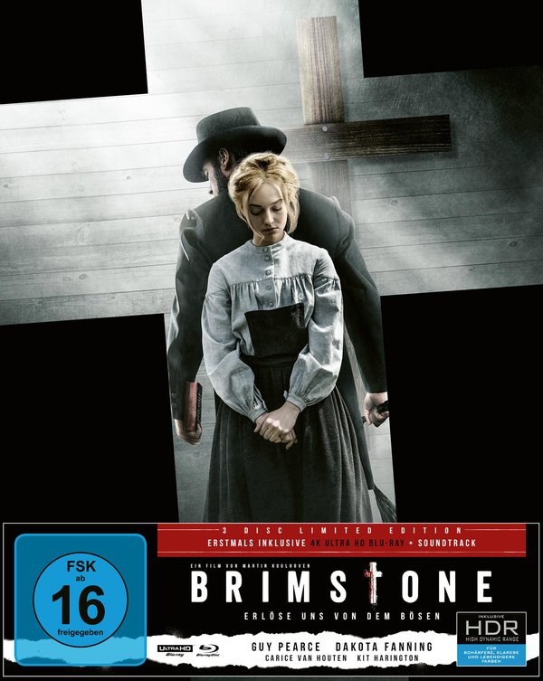 Brimstone - Uncut Mediabook Edition (4K Ultra HD+blu-ray)