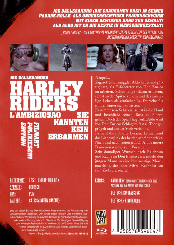 Harley Riders - Sie kannten kein Erbarmen - Polizieschi Edition  (blu-ray)