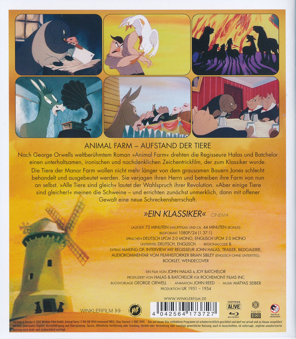 Animal Farm - Special Edition (blu-ray)