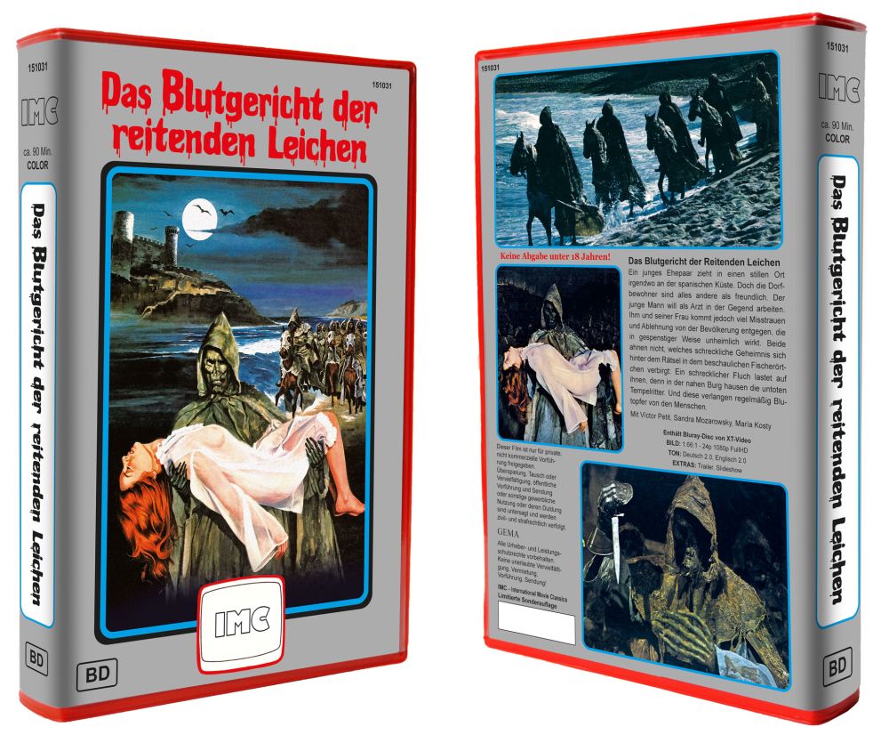 Blutgericht der reitenden Leichen, Das - Uncut IMC Redbox (blu-ray)