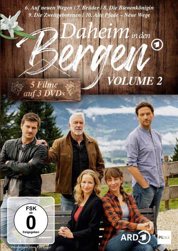 Daheim in den Bergen, Vol. 2 / Weitere 5 Spielfilmfolgen der beliebten Alpensaga  [3 DVDs]  (DVD)