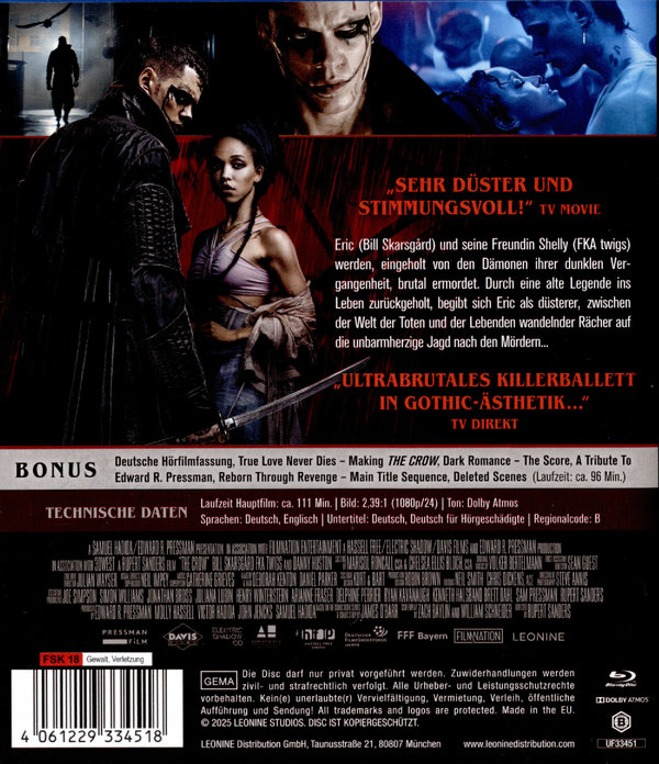 The Crow  (Blu-ray Disc)