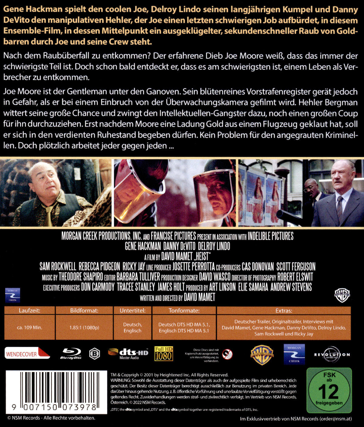 Heist - Der letzte Coup - Uncut Edition (blu-ray)