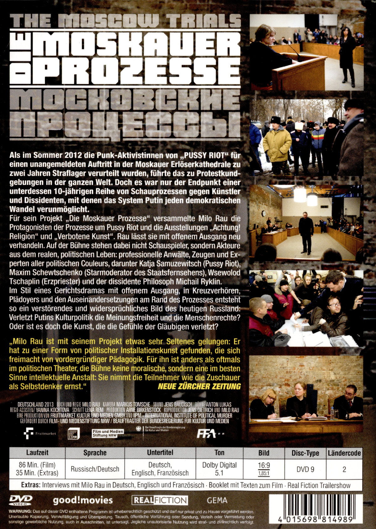 Die Moskauer Prozesse  (DVD)