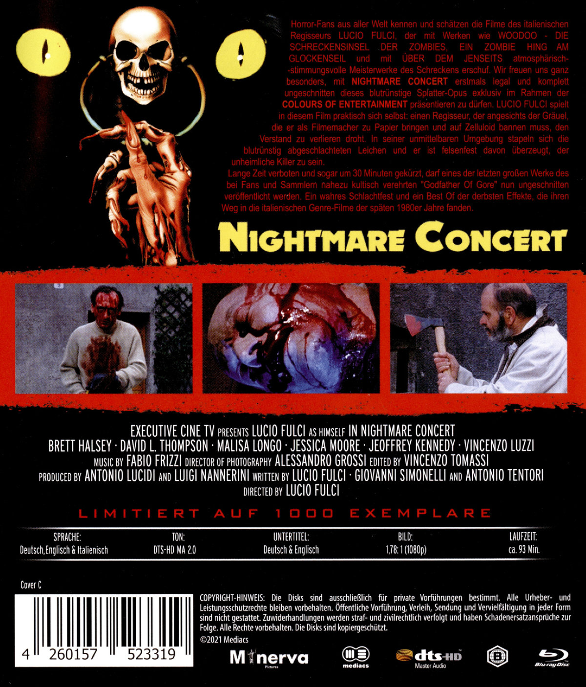 Nightmare Concert - Uncut Edition (blu-ray)