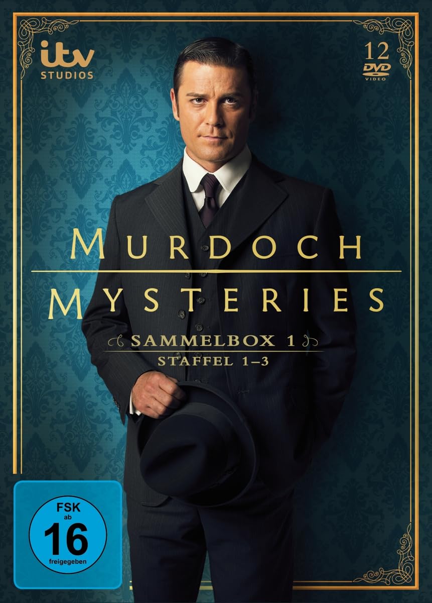 Murdoch Mysteries - Sammelbox 1  [12 DVDs]  (DVD)