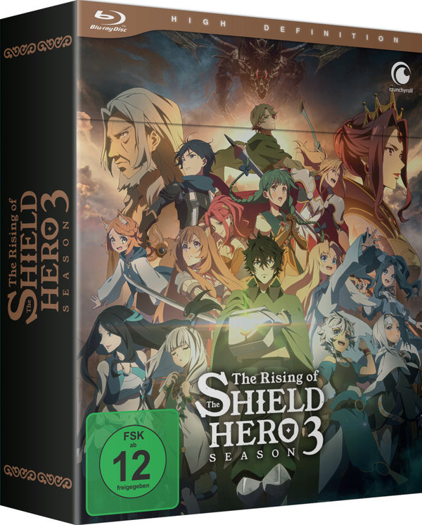 The Rising of the Shield Hero - Staffel 3 - Part 1 - Blu-ray mit Sammelschuber  (Blu-ray Disc)