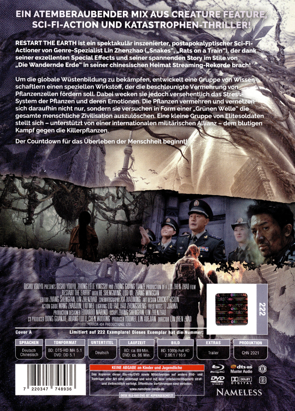 Restart the Earth - Uncut Mediabook Edition  (DVD+blu-ray) (A)