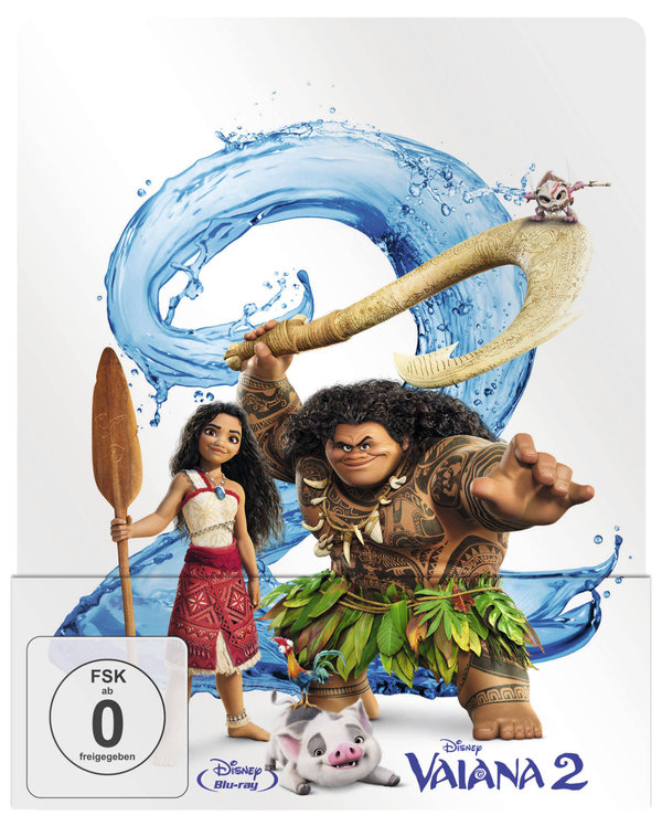 Vaiana 2 - Limited Steelbook Edition  (Blu-ray Disc)