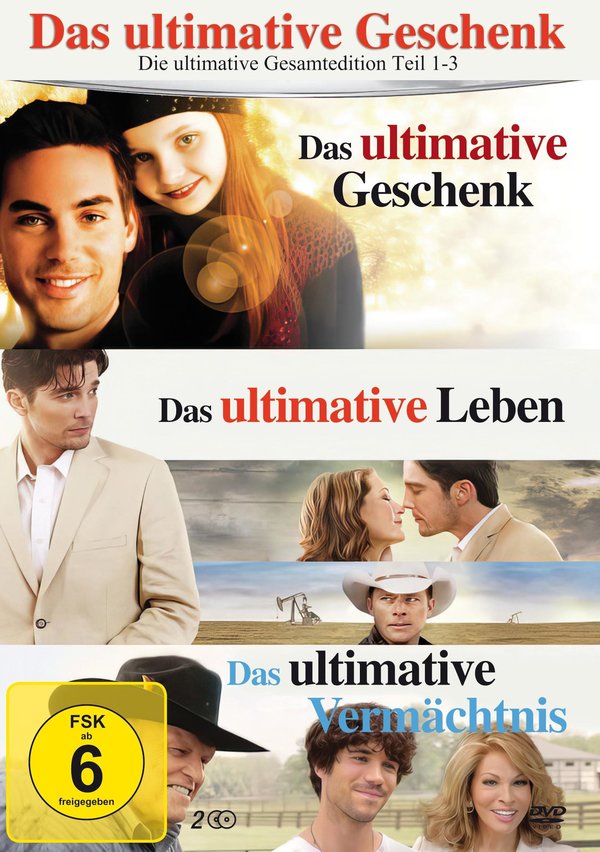 Das Ultimative Geschenk - Die ultimative Gesamtedition Teil 1-3  [2 DVDs]  (DVD)