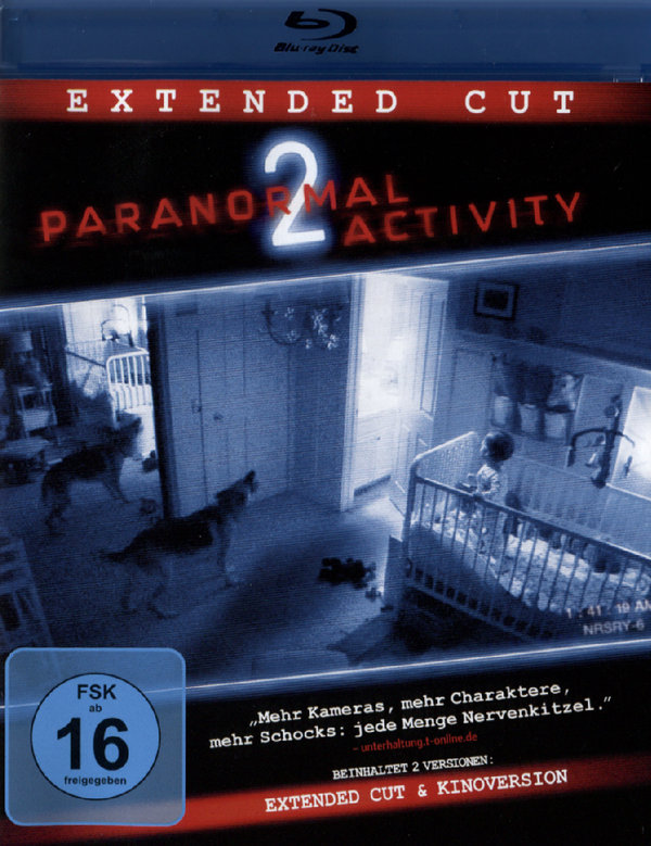 Paranormal Activity 2 - Extended Cut (blu-ray)