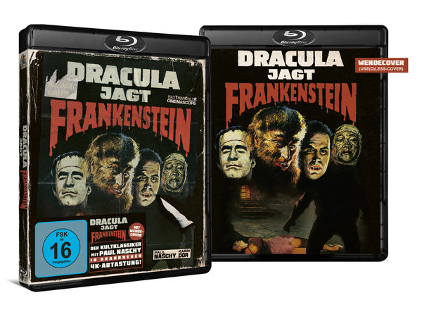 Dracula jagt Frankenstein - Uncut Remastered Edition (blu-ray)