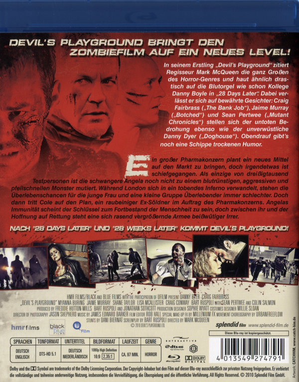 Devils Playground (blu-ray)