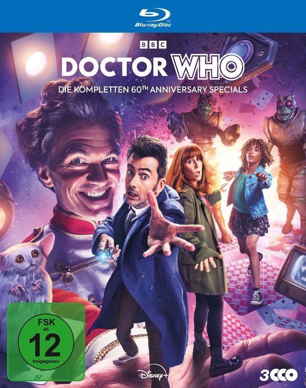 Doctor Who – Die kompletten 60th Anniversary Specials  [3 BRs]  (Blu-ray Disc)