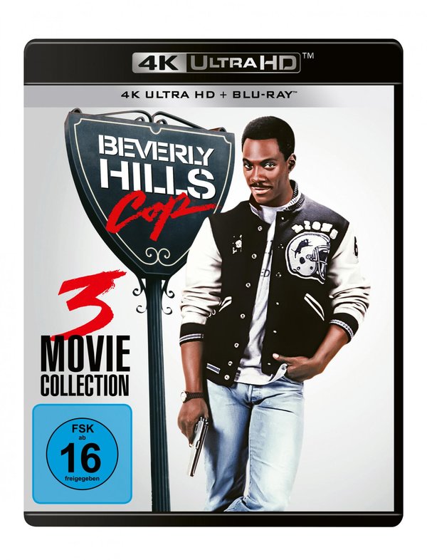 Beverly Hills Cop - 3 Movie Collection  (4K Ultra HD) (+ Blu-ray) (Remastered)