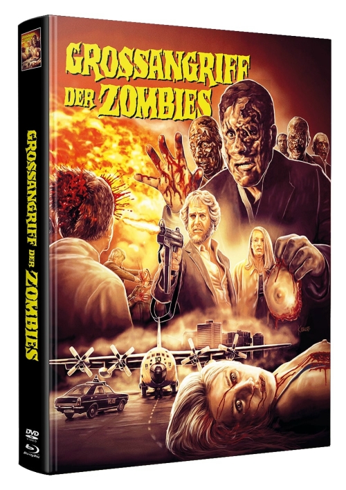 Grossangriff der Zombies - Uncut Mediabook Edition  (blu-ray)