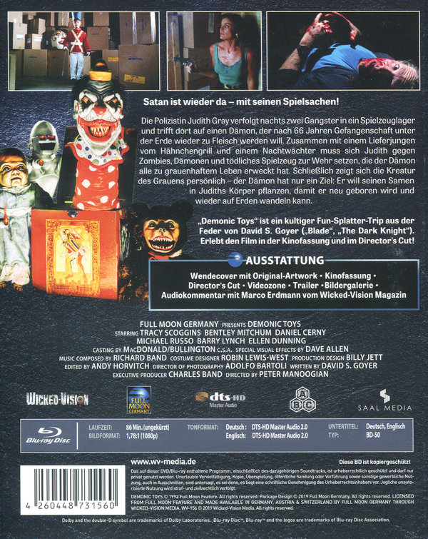 Demonic Toys - Full Moon Classic Selection - Uncut (blu-ray)