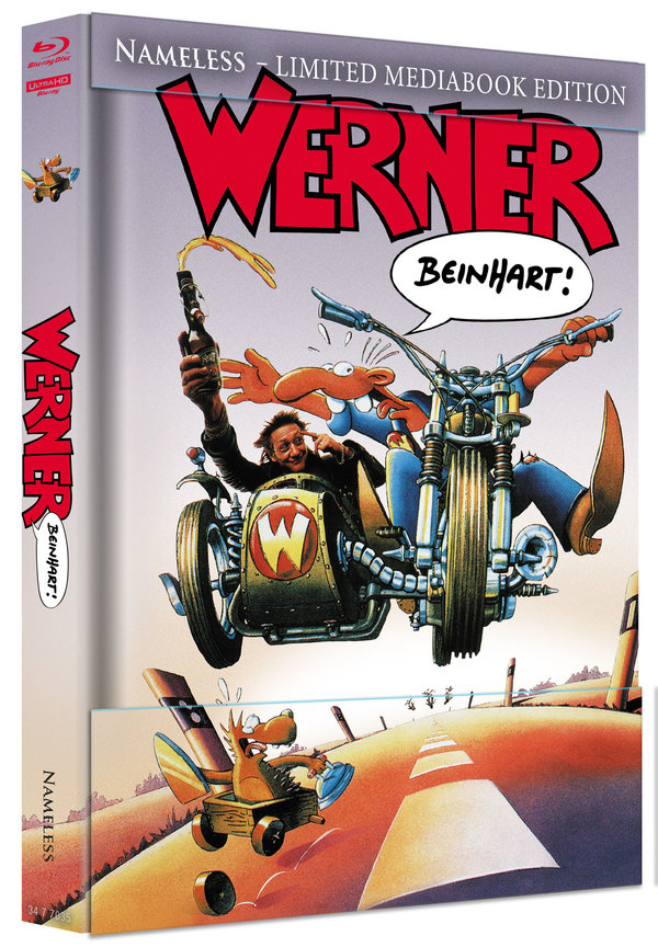 Werner 1-5 - Uncut Mediabook Edition Bundle  (4K Ultra HD+blu-ray) (A)