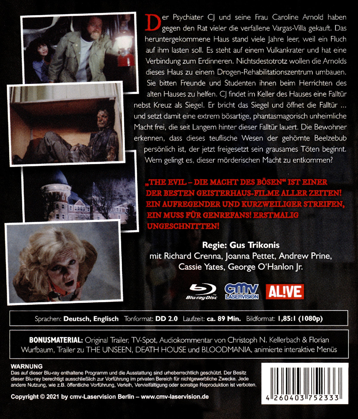 Evil, The - Die Macht des Bösen - Uncut Edition (blu-ray)