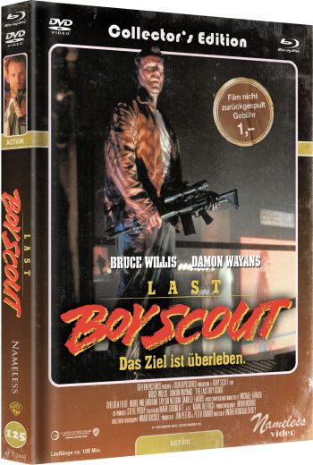Last Boy Scout - Uncut Mediabook Edition  (DVD+blu-ray) (C)