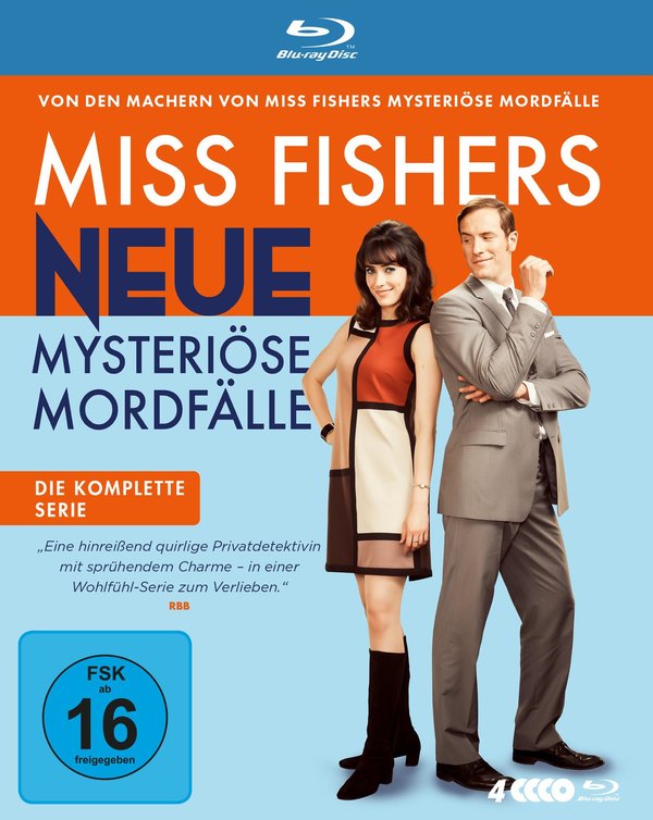 Miss Fishers neue mysteriöse Mordfälle - Die komplette Serie  [4 BRs]  (Blu-ray Disc)