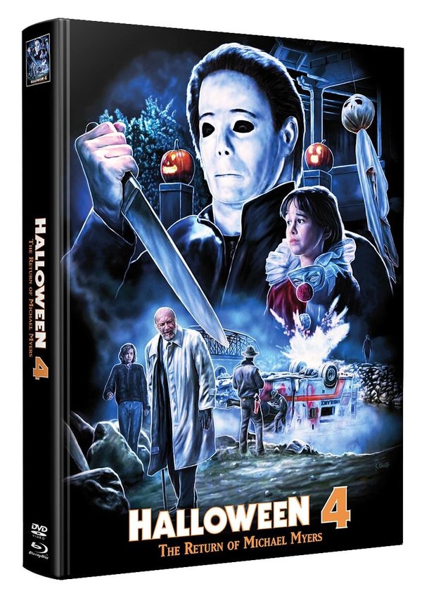 Halloween 4 - Die Rückkehr des Michael Myers - Uncut Mediabook Edition (blu-ray)