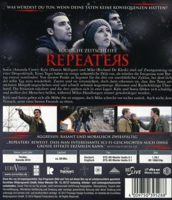 Repeaters - Tödliche Zeitschleife (blu-ray)