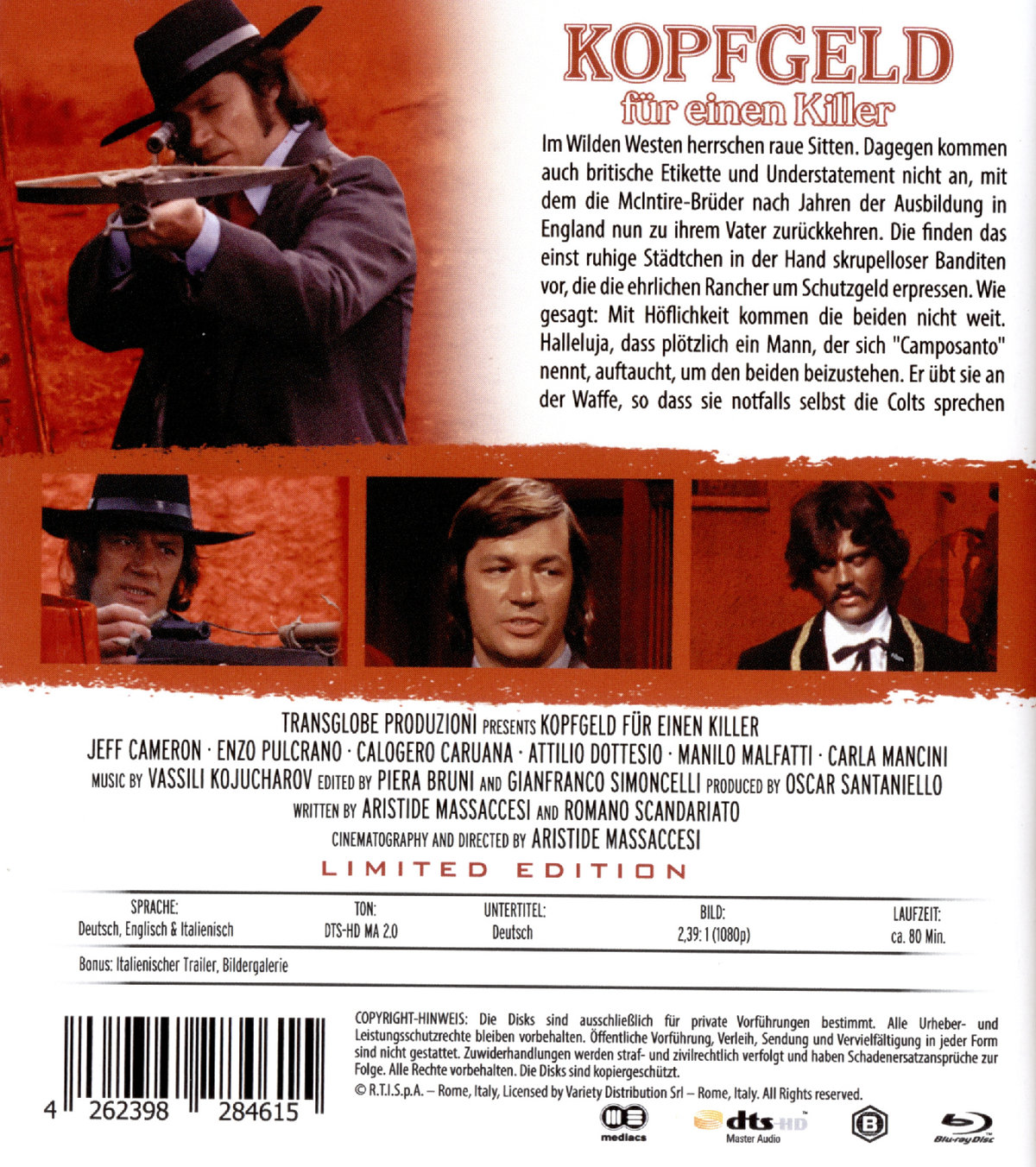 Kopfgeld für einen Killer (blu-ray)