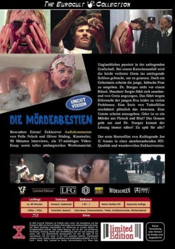 Mörderbestien, Die - Uncut Edition (blu-ray)