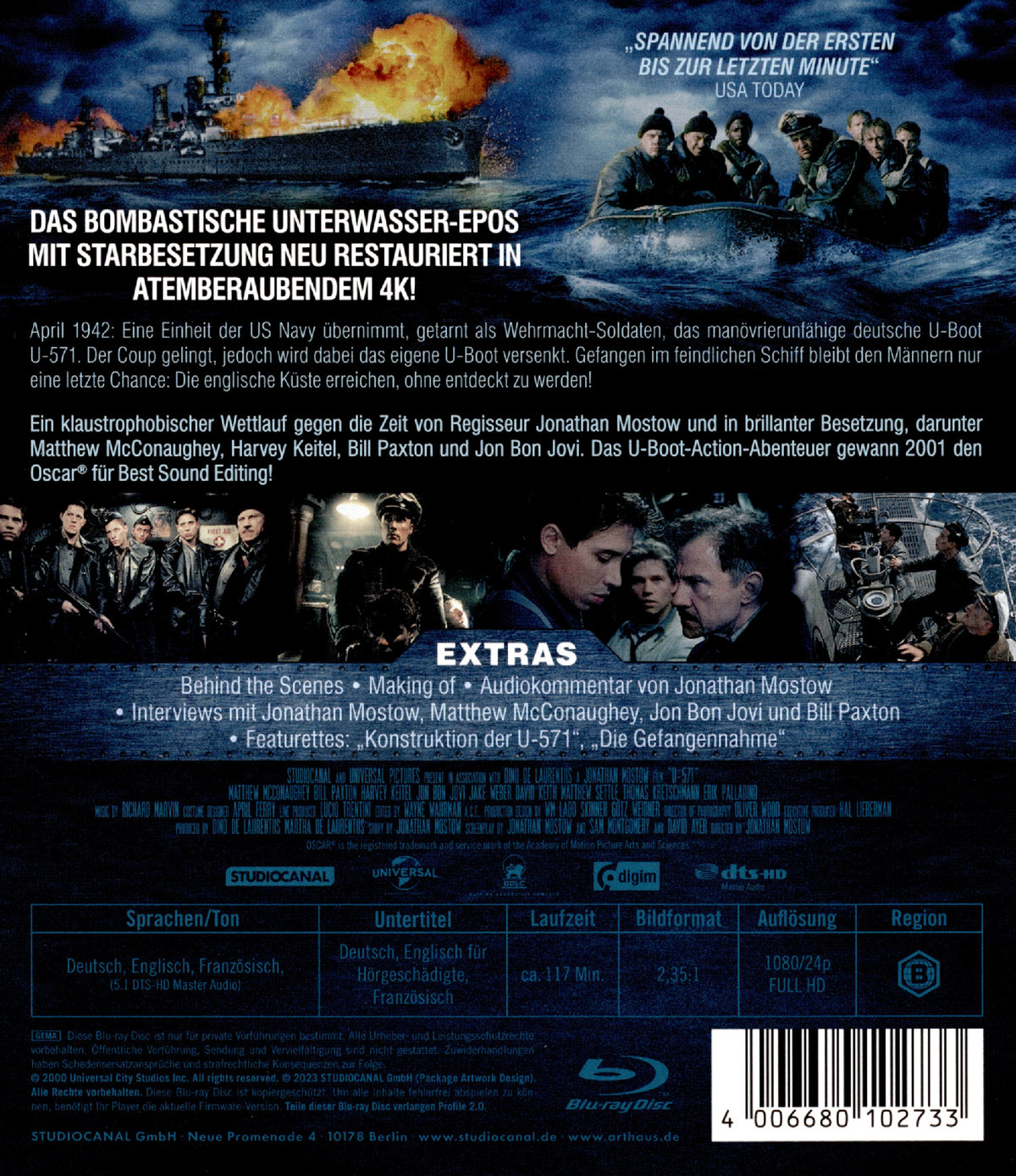 U-571 (blu-ray)