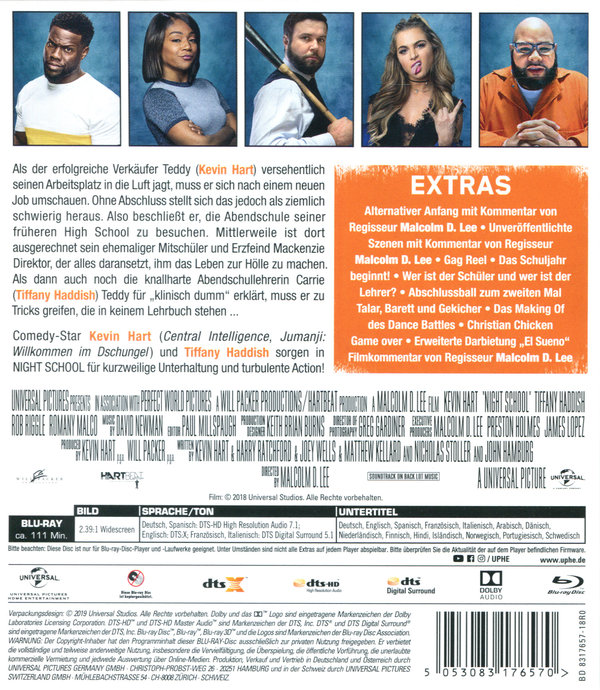 Night School - Extended Cut (blu-ray)