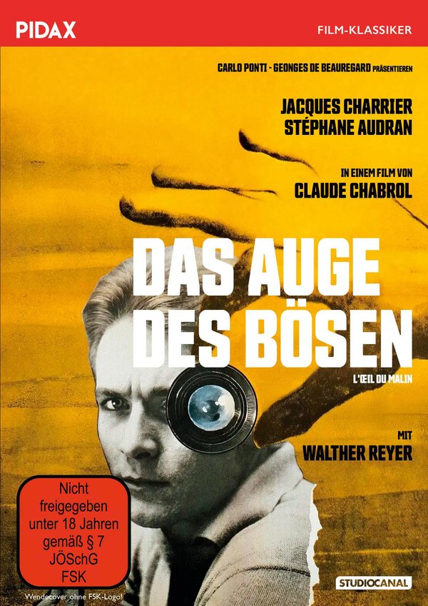 Das Auge des Bösen (L' Oeil du Malin) / Raffinierter Psychothriller von Meisterregisseur Claude Chabrol (Pidax Film-Klassiker)  (DVD)