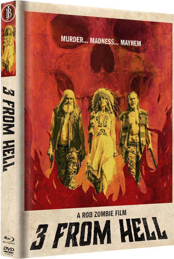 3 From Hell - Uncut Mediabook Edition  (blu-ray) (C)