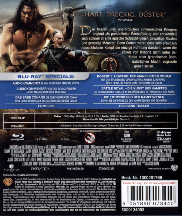 Conan (2011) (blu-ray)