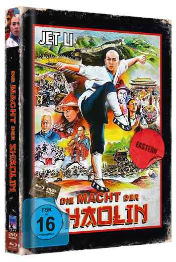 Macht der Shaolin, Die - Uncut Mediabook Edition (DVD+blu-ray) (E)