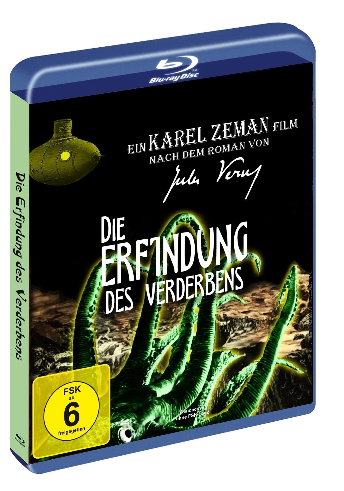 Die Erfindung des Verderbens (1958) (Filmjuwelen / DEFA Science Fiction)  (Blu-ray Disc)