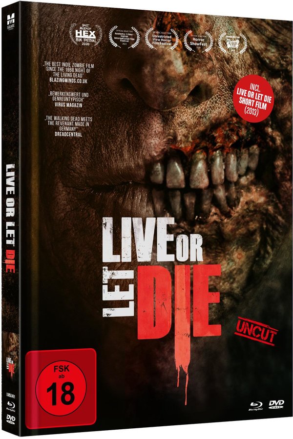 Live or let Die - Uncut Mediabook Edition (DVD+blu-ray)