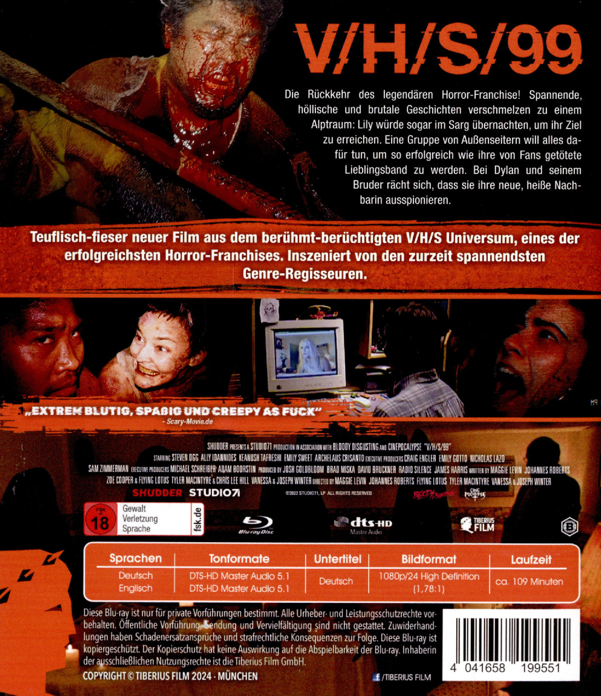 V/H/S/99 - VHS 99  (Blu-ray Disc)