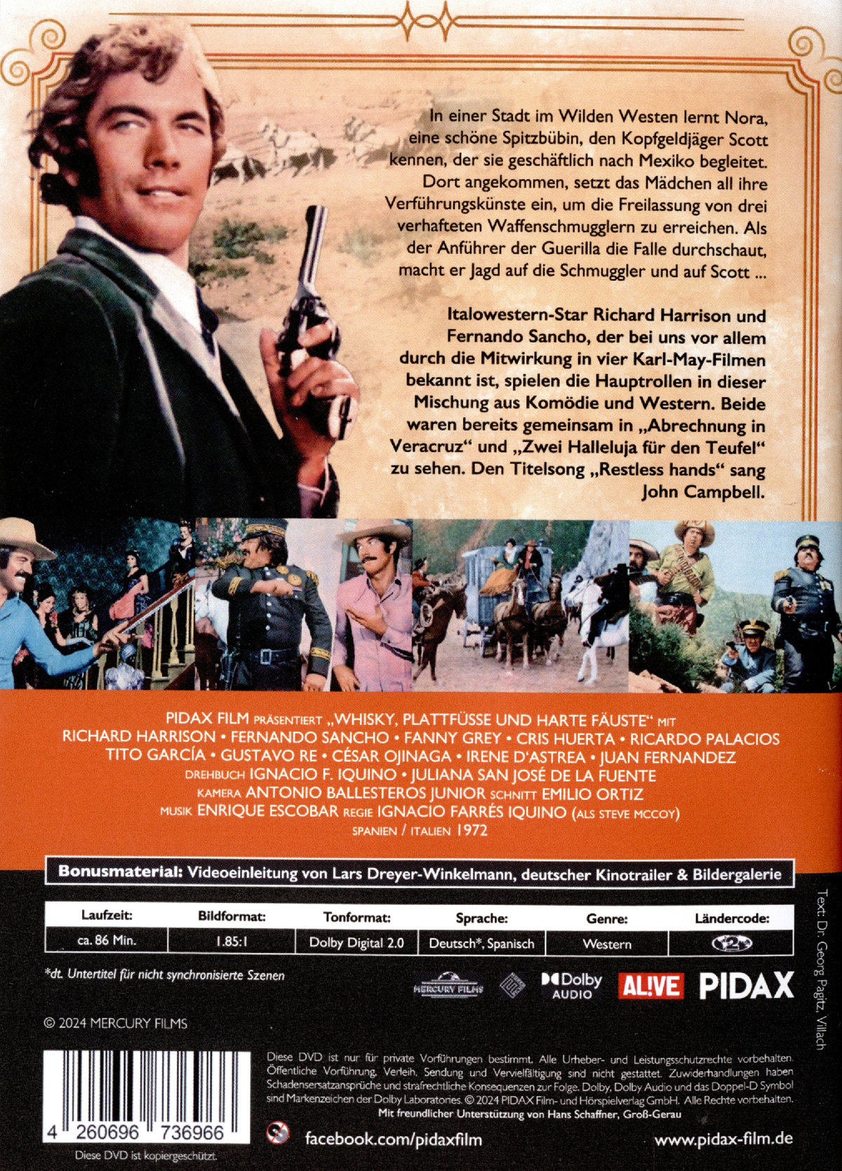 Whisky, Plattfüße und harte Fäuste (Los Fabulosos de Trinidad)  (Pidax Western-Klassiker)  (DVD)