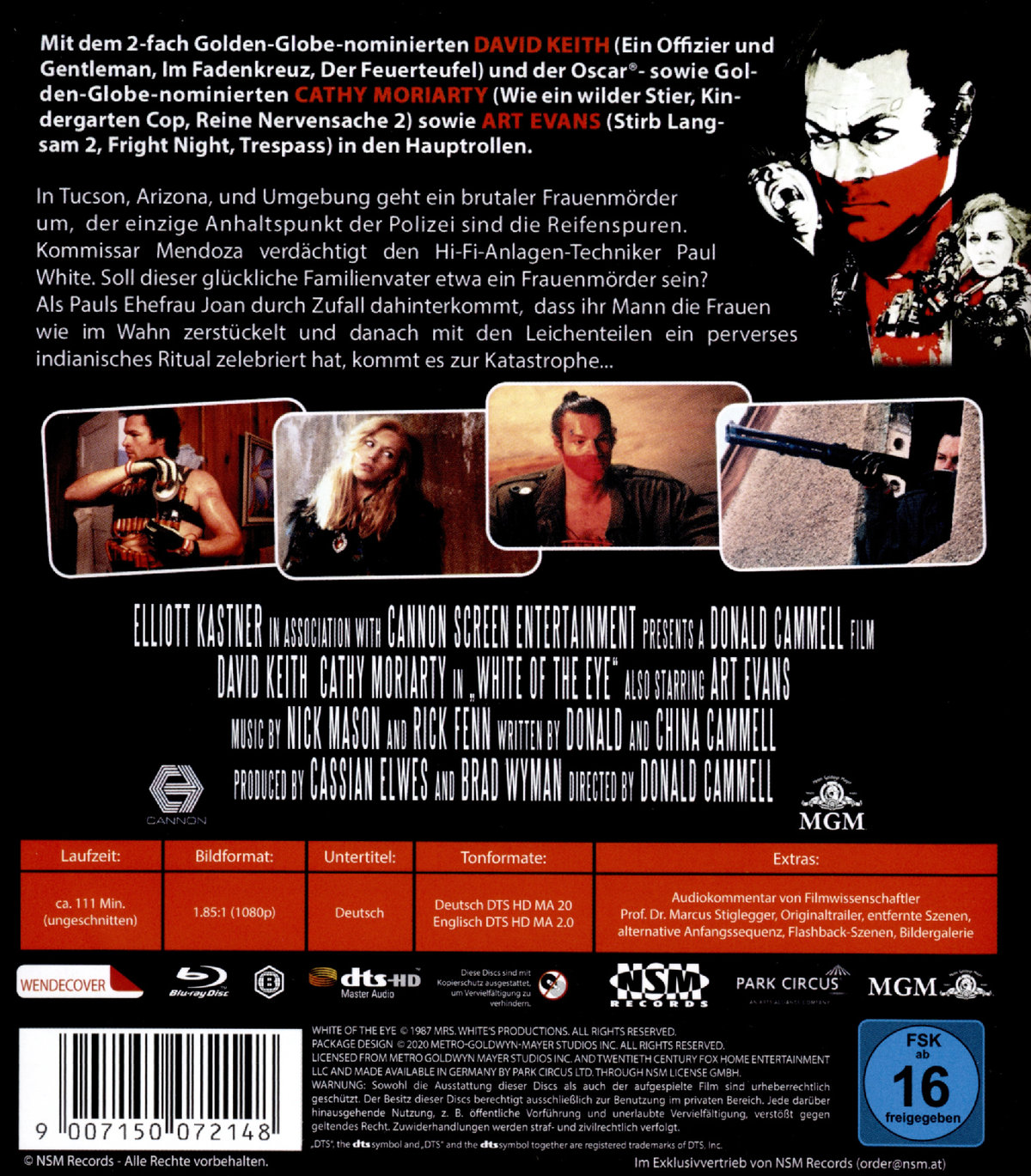 Auge des Killers, Das - Uncut Edition (blu-ray)