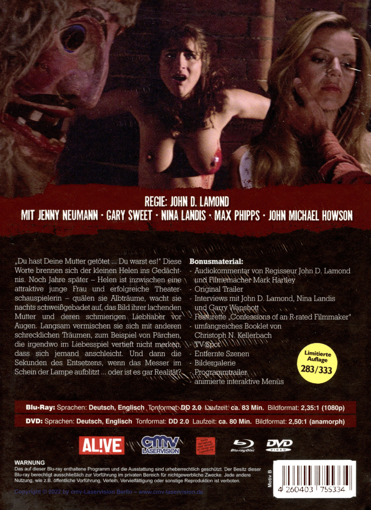 Nightmare on the Street - Uncut Mediabook Edition  (DVD+blu-ray) (B)