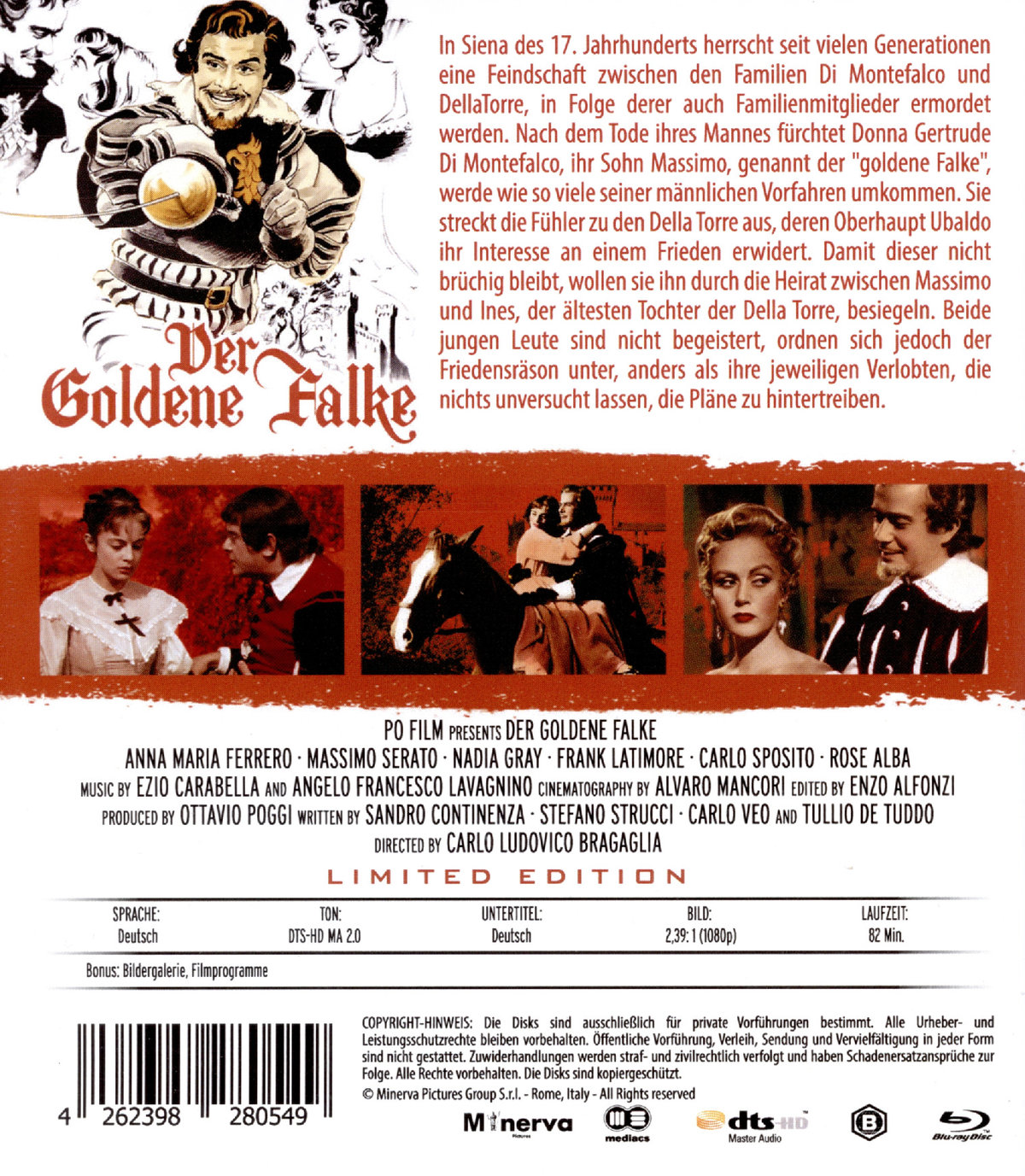 Goldene Falke, Der (blu-ray)