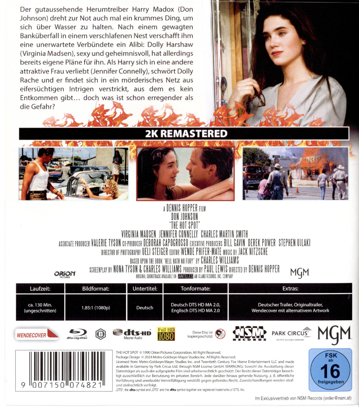 The Hot Spot - Spiel mit dem Feuer (remastered)  (Blu-ray Disc)