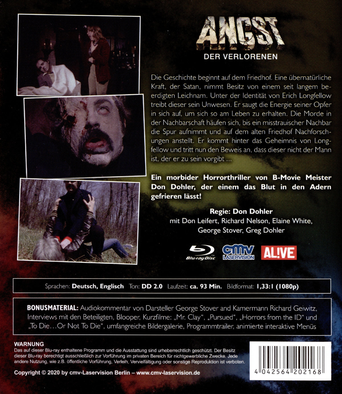 Angst der Verlorenen - Uncut Edition (blu-ray)