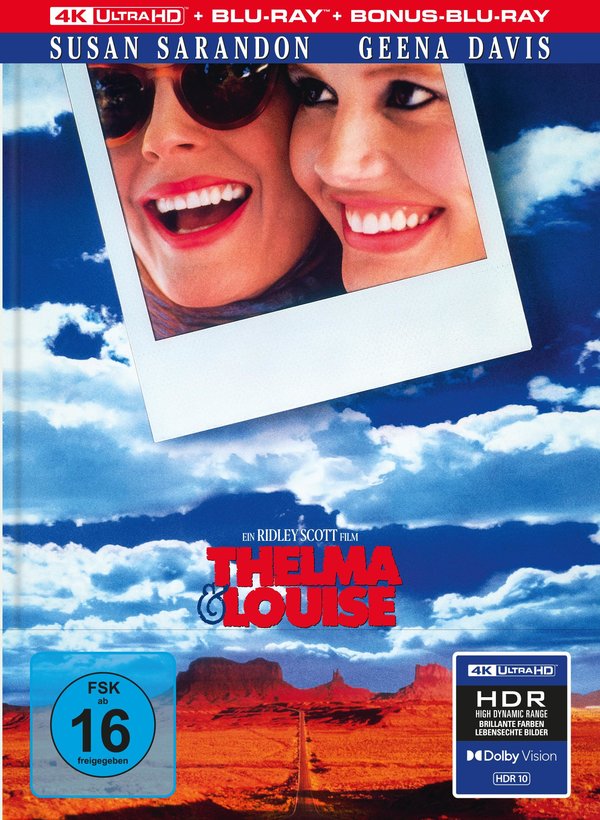 Thelma & Louise - Uncut Mediabook Edition  (4K Ultra HD+blu-ray)