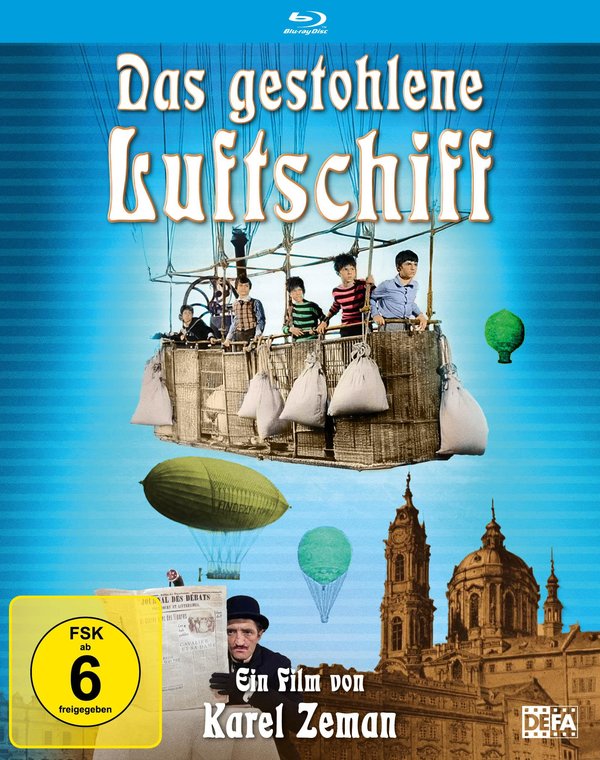 Das gestohlene Luftschiff (1966) (Filmjuwelen / DEFA Science Fiction)  (Blu-ray Disc)