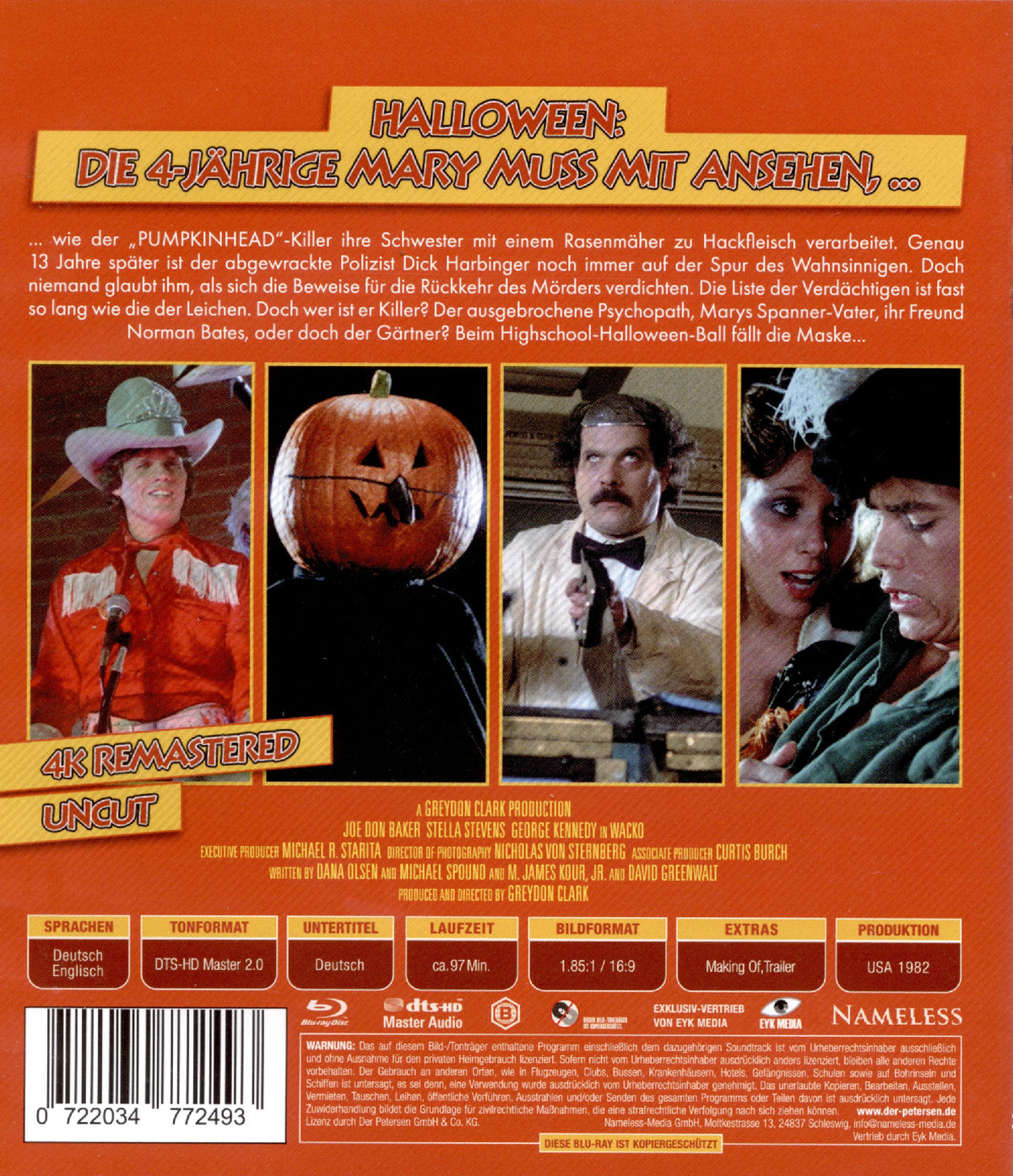 Wacko - Uncut Edition  (blu-ray)