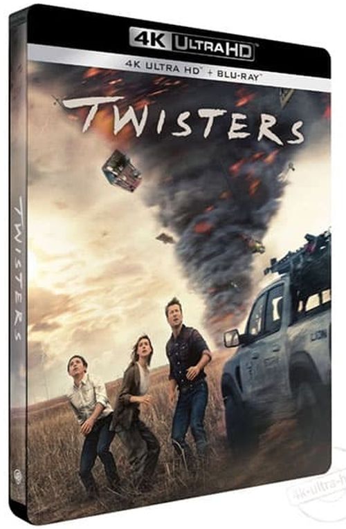 Twisters - Limited Steelbook Edition  (4K Ultra HD) + (Blu-ray)